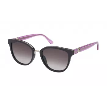 NINA RICCI dámske slnečné okuliare SNR3585401CK – čierny acetátový rám, sivé gradientové šošovky, 54/19/140 mm