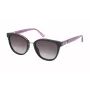 NINA RICCI dámske slnečné okuliare SNR3585401CK – čierny acetátový rám, sivé gradientové šošovky, 54/19/140 mm