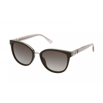 NINA RICCI dámske slnečné okuliare SNR3585406WT - transparentný sivý rám, sivé gradientové sklá, 54/19/140 mm