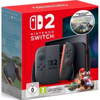 Nintendo Switch 2 konzolový balík s Mario Kart World a Hogwarts Legacy