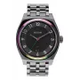 NIXON pánske hodinky A325-1698-00 40 mm nerezové puzdro kožený remienok japonský quartz strojček