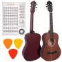 NN AG 34 1/2 akustická gitara na učenie sa hry, matná