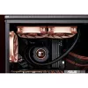 Noctua NL-LC1-24 nízkoprofilový vzduchový chladič CPU pre AMD AM4 (Ryzen) - čierny/hnedý