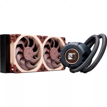 Noctua NL-LC1-24 nízkoprofilový vzduchový chladič CPU pre AMD AM4 (Ryzen) - čierny/hnedý
