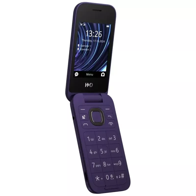 Nokia 2660 Flip TA-1711 DS Purple mobilný telefón 4G