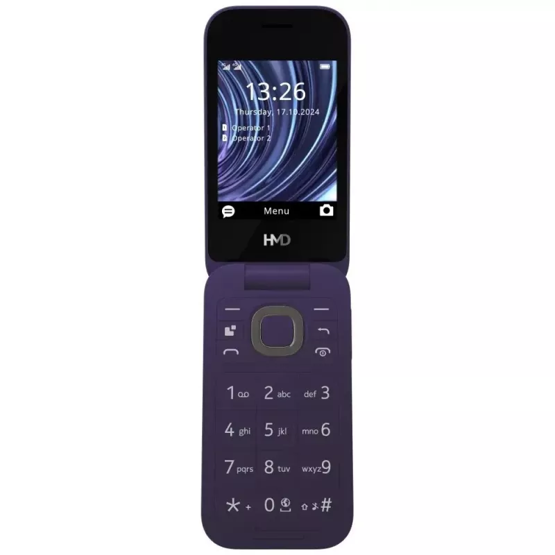 Nokia 2660 Flip TA-1711 DS Purple mobilný telefón 4G