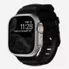 NOMAD Rocky Point remienok pre Apple Watch 46mm/49mm s FKM a titánom (Carbon Black, Black Hardware)