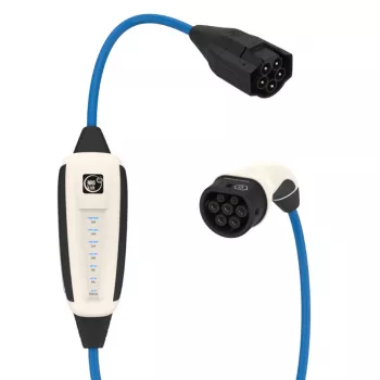 NRGkick Mobile Wallbox 16A 7,5m Pure pre PV nabíjanie (biela, 11 kW, 7,5 metra kábel, WLAN + Bluetooth)