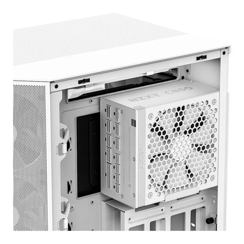 NZXT C850 Gold ATX 3.1 plne modulárny napájací zdroj - 850W, 80 PLUS Gold, biela