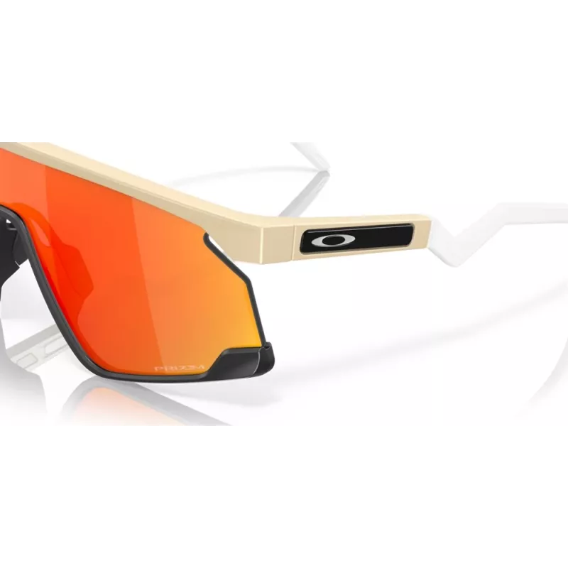 Oakley Bxtr slnečné okuliare Shield Wrap-Around matná čierna Prizm čierna