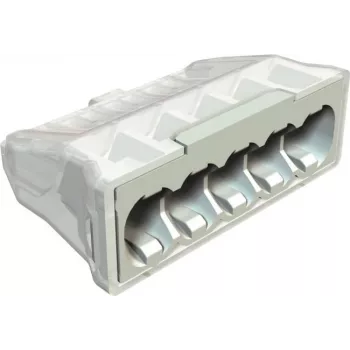 OBO BETTERMANN 61 525 LGR push-in konektor 5-pólový 0,5-2,5mm² svetlosivá RAL7035 2054507