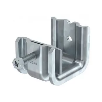 OBO BETTERMANN SSP 20-40 M8 FT Ťažká nosná svorka, pozinkovaná oceľ, hrúbka príruby 20-40 mm