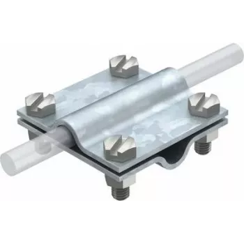 OBO Bettermann vertikálny krížový spoj 8-10x8-10 mm elektrogalvanizovaná oceľ typ 251 (5312035)