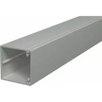 OBO BETTERMANN WDK60060GR Káblový kanál 60x60x2000mm sivý PVC s otvormi v dne 6025668