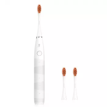 OCLEAN Flow S White sonická elektrická zubná kefka, 38 000 VPM, 5 režimov, USB-C, IPX7, 180 dní výdrž batérie