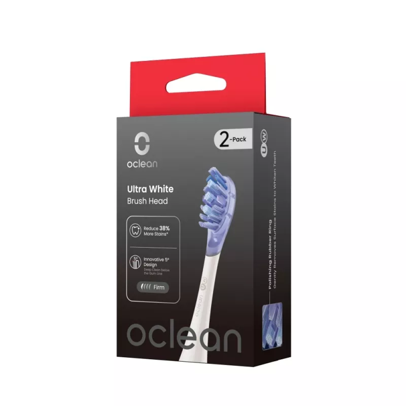 Oclean Ultra White hlavica kefky balenie 2 ks UW03 W02 biela
