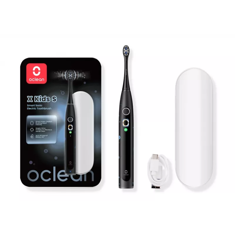 OCLEAN X Kids S elektrická zubná kefka čierna