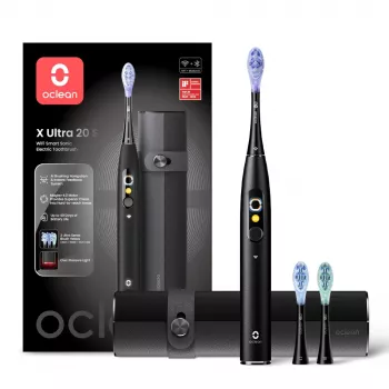 OCLEAN X Ultra 20 S čierna elektrická zubná kefka