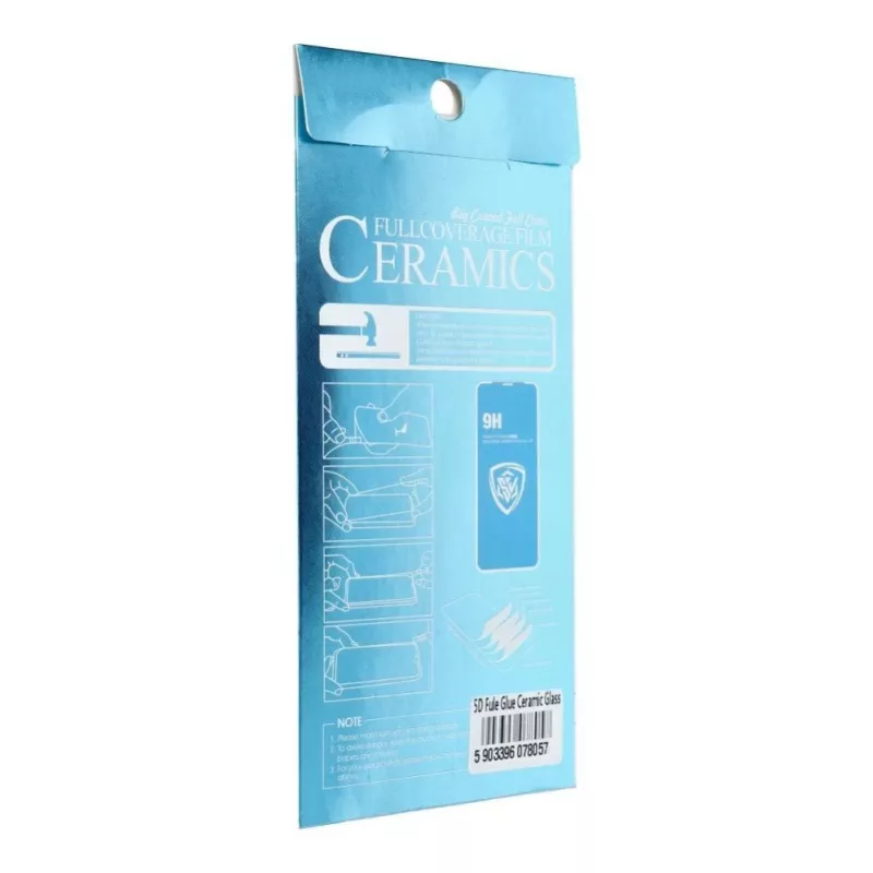 OEM 5D Full Glue keramické sklo ochranné sklo displeja pre Samsung Galaxy A26 5G čierne