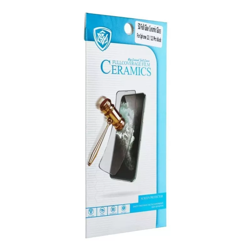 OEM 5D Full Glue keramické sklo ochranné sklo displeja pre Samsung Galaxy A26 5G čierne