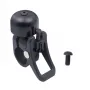 OEM hliníkový zvonček na bicykel pre bicykel a kolobežku FSTRL-017-1 čierny