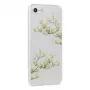 OEM Apple iPhone XR Cherry Floral puzdro priehľadné