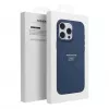 OEM puzdro pre iPhone 13 Mini Frame Mag Cover kompatibilné s MagSafe Navy Blue