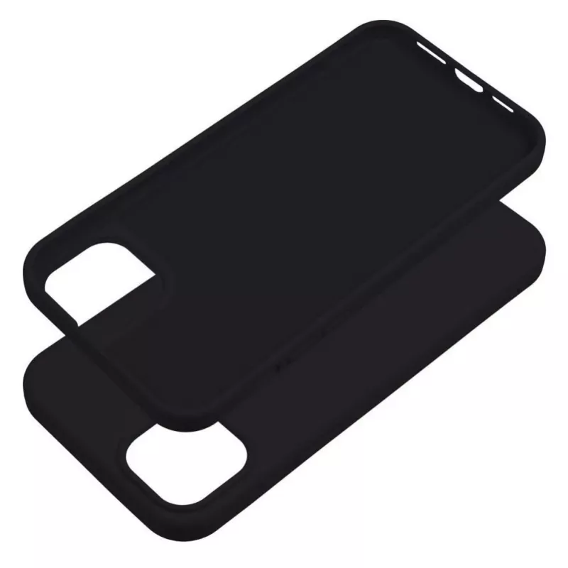 OEM puzdro pre iPhone 15 silikónové čierna
