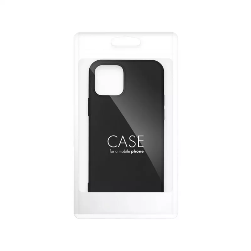 OEM puzdro pre iPhone 15 silikónové čierna