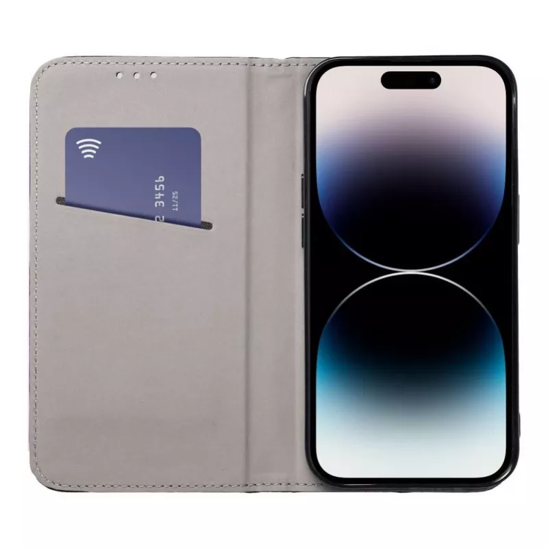 OEM flip puzdro pre Motorola Edge 60 Fusion Smart Magneto čierne