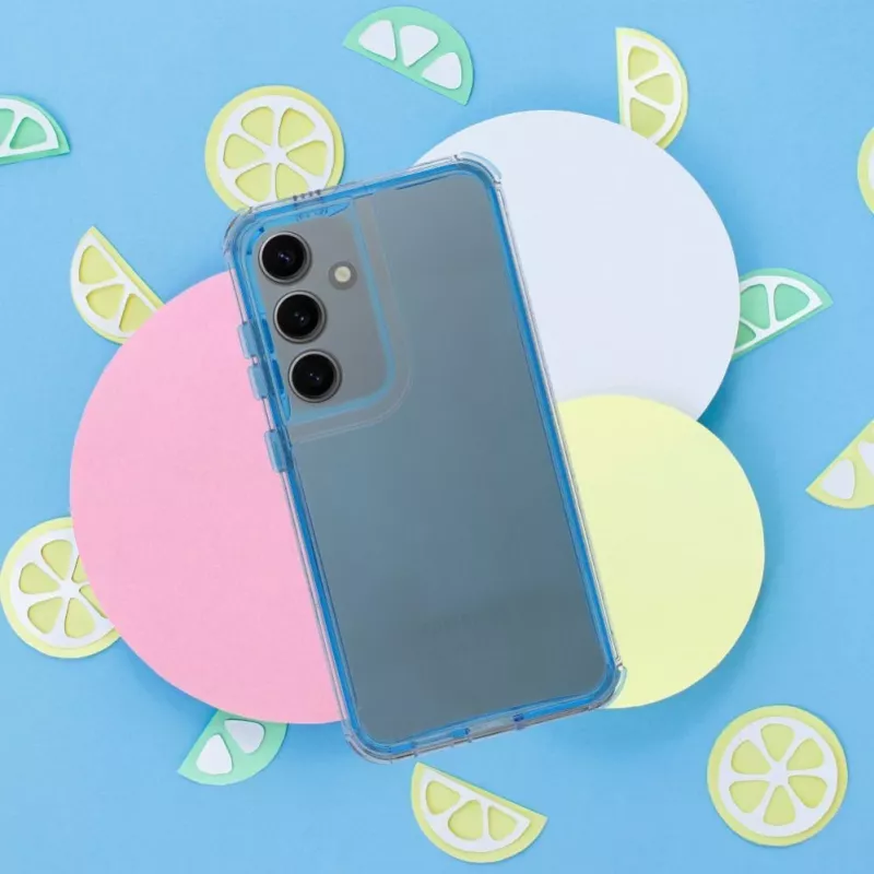 OEM MATRIX CLEAR puzdro pre Samsung Galaxy A35 5G - priehľadné modré