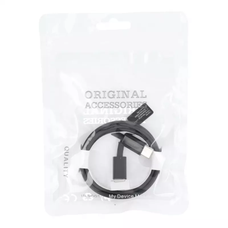 OEM USB-C na USB-C PD 40W kábel 1m čierny
