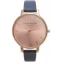 Olivia Burton dámske hodinky Big Dial OB13BD13B 38 mm ružové zlato a sivá
