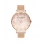 Olivia Burton dámske hodinky Sparkle Butterfly OB16SP01 38 mm sivá koža