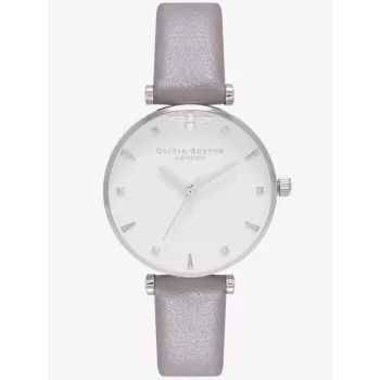 Olivia Burton dámske hodinky OB16AM144 30 mm strieborná nerezová oceľ mesh