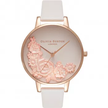Olivia Burton Wonderland dámske ružové zlato hodinky OB16FS85