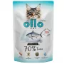 Ollo vlhké krmivo pre mačky vrecko č. 4 s tuniakom, 85 g