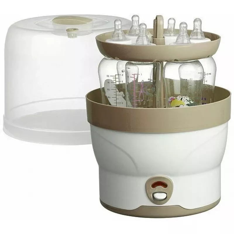 Olympia BS 29 Elektrický parný sterilizátor na dojčenské fľaše, béžový