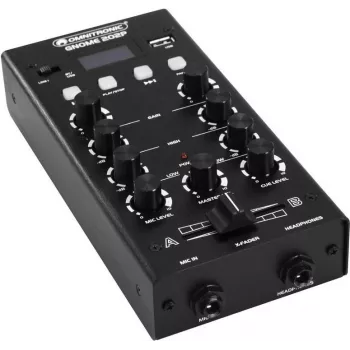 OMNITRONIC GNOME-202P mini mixér čierny 10006885