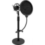OMNITRONIC MSP-1 stojan na mikrofón s pavúkom a pop filtrom 60006024