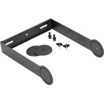 OMNITRONIC otočný držiak pre PAS-210/210A MK4 nástenný držiak reproduktora, oceľ, čierna, nosnosť 10 kg 11039573
