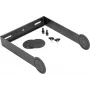 OMNITRONIC otočný držiak pre PAS-210/210A MK4 nástenný držiak reproduktora, oceľ, čierny, nosnosť 10 kg 11039573