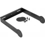 OMNITRONIC otočný držiak pre PAS-215/215A MK4 reproduktory, oceľ, čierny, 30 kg zaťaženie 11039577
