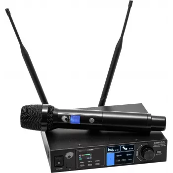 OMNITRONIC UHF-601 jednokanálový UHF bezdrôtový mikrofónový systém 520-554 MHz 13063601