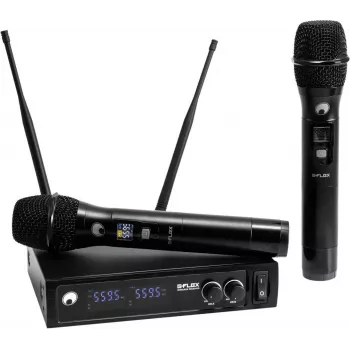 OMNITRONIC UHF E-FLEX 2 Bezdrôtový mikrofónový systém 559-575 MHz 13063371