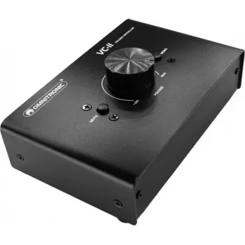 OMNITRONIC VC-11 pasívny regulátor hlasitosti, stereo RCA, čierna 10355796