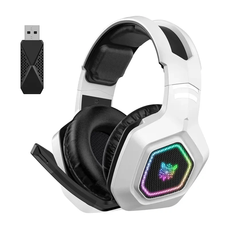 ONIKUMA B100 káblový herný headset s mikrofónom, biely