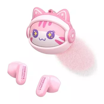 ONIKUMA TX603 TWS Bluetooth slúchadlá ružová