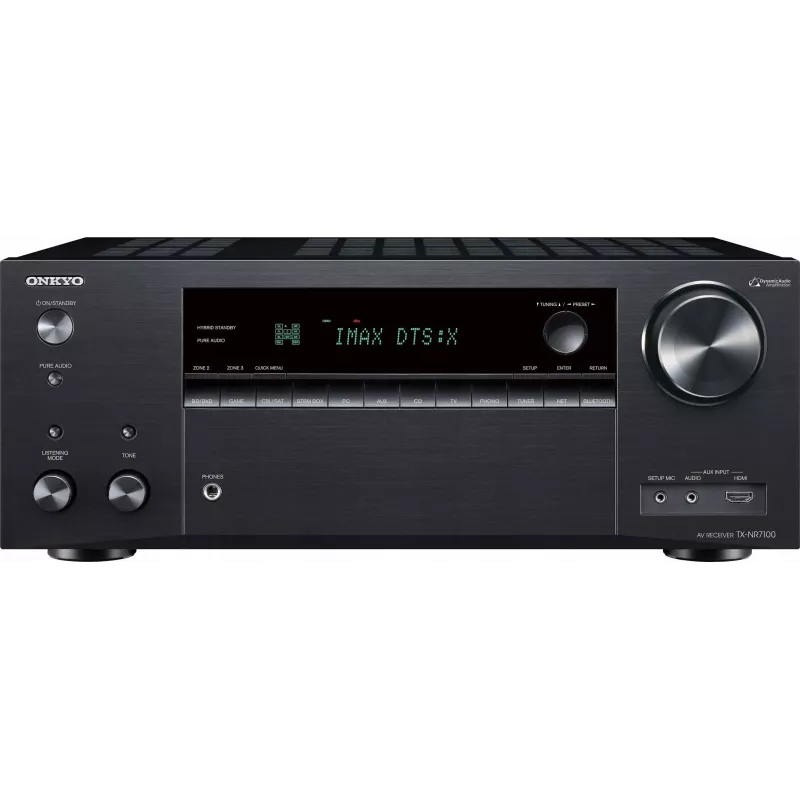 Onkyo TX-NR7100M2 9.2 AV sieťový receiver 8K THX Wi-Fi Bluetooth Atmos Sonos-certifikovaný, čierny