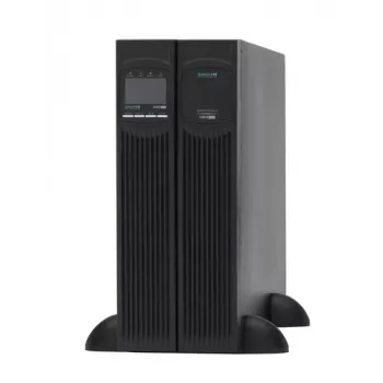 ONLINE USV XANTO 6000 UPS - 6000 VA / 5400 W - Online Double Conversion - Rack/Tower 3U - 2x C19, 4x C13, svorkovnica - USB, RS-232, Intelligent Slot